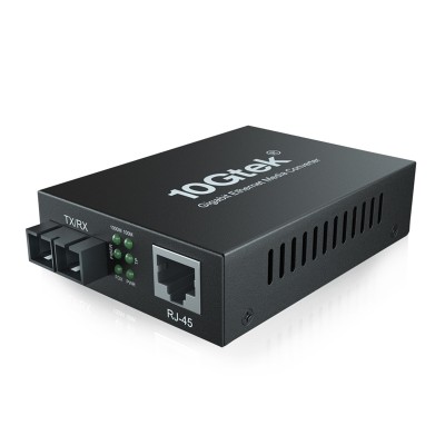 1-25G Media Converter bulit in SC Fiber