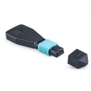 12-Core MPO Fiber Optic Loopback Adapter OM3 50-125-m
