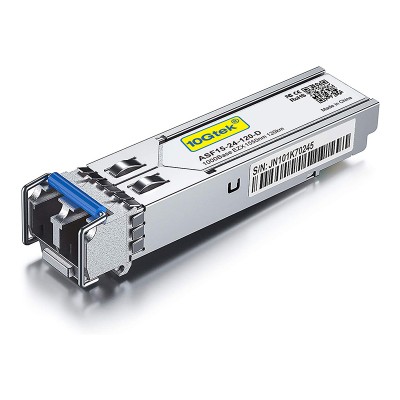 125G SFP 1000Base EZX, 1550nm SMF, up to 120 km Compatible for UbiquitiUBNT