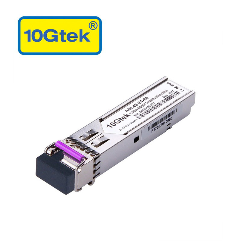 125Gbs BiDi SFP Tx1490Rx1550nm, 80KM