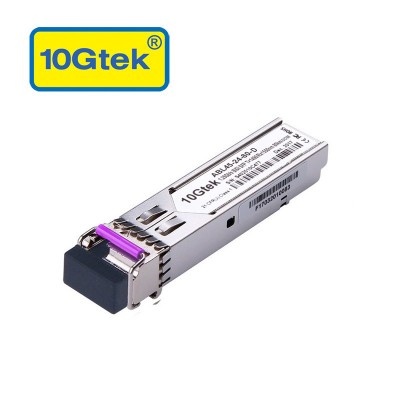 125Gbs BiDi SFP Tx1490Rx1550nm, 80KM, with DDM