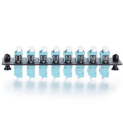 16 Fibers LC Duplex UPC MMF OM3 -50-125-m- Fiber Patch Panel