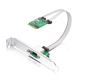 M.2 A+E key 2.5G RJ-45 NIC, Realtek RTL8125 Controller