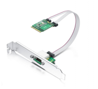 M.2 A+E key 2.5G RJ-45 NIC, Realtek RTL8125 Controller