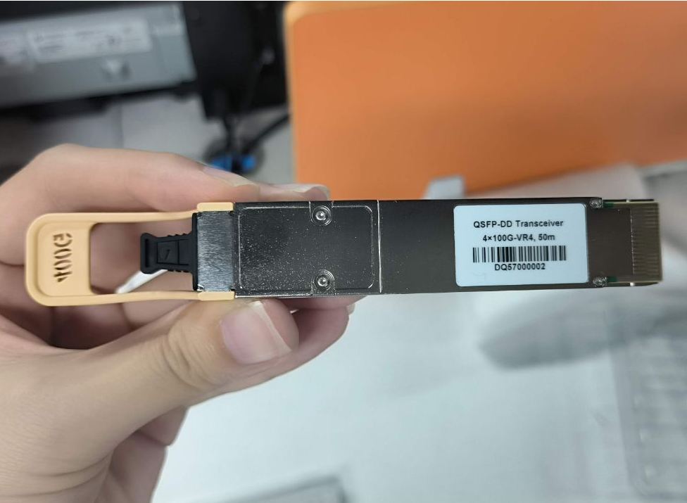 400G VR4 QSFP-DD, MPO-12 APC MMF, 30~50m