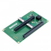 10Gtek 2x MCIO(74pin) 8i to PCIe X16 Female adapter (X8 for each slot), Gen5 PCIe5.0