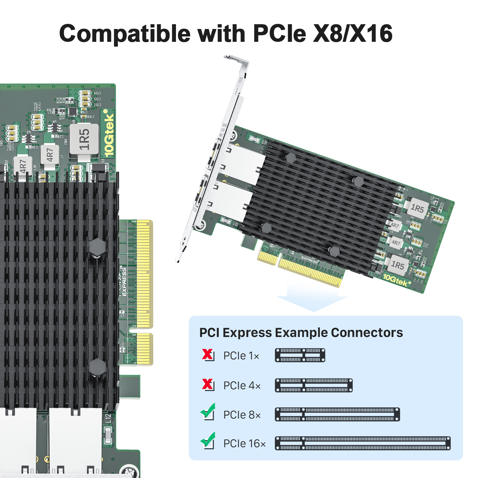 Intel X540-T2 Dual Port 10GB NICカード Amazon.com: ipolex 10Gb Network Card Intel X540-T2 PCIE NIC
