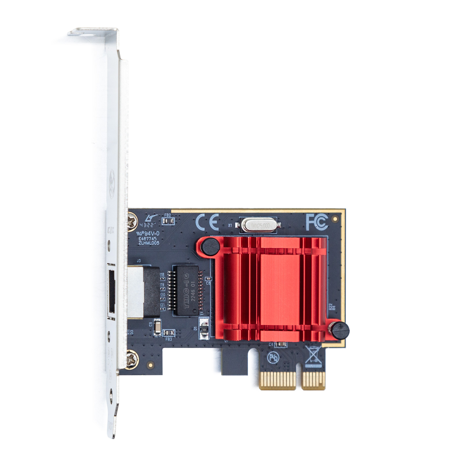 1Gbps Ethernet Server Adapter, Compatible for Intel I210-T1 - 10Gtek
