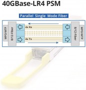 40G QSFP+ LR4 PSM