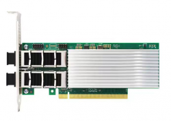 100G Network Card(NIC), Dual QSFP28 Port, X16 Lane, Intel E810-CAM2 Chip, Compare to E810-CAM2