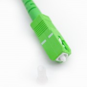 SC/APC to SC/APC Simplex Fiber Patch Cord, 9/125μm SMF, LSZH