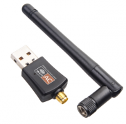 600Mbps Wireless USB Wifi Adapter- with External Antenna- Dual Band 2-4GHz-5GHz
