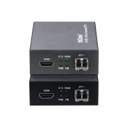 A Pair of HDMI to SFP+ Extender Converters