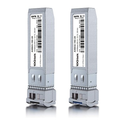 A Pair of 10G SFP+ Bidi Transceivers, up to 20 km