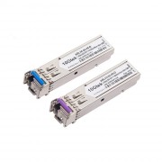 A Pair of 125G SFP BiDi Transceivers, up to 40 km