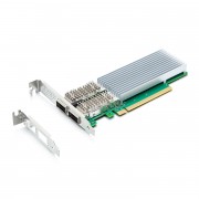 100G Network Card(NIC), Dual QSFP28 QSFP28 Port, X16 Lane, Intel E810-CAM2 Chip, Compare to Intel E810-CQDA2