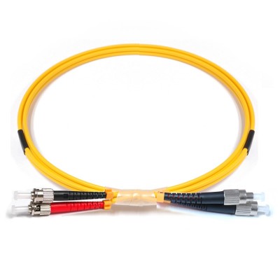 FC to ST, Singlemode 9125μm, Duplex 1 meter