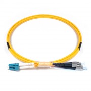 LC to FC, Singlemode 9125μm, Duplex