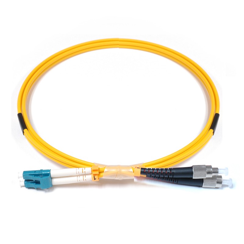 LC to FC, Singlemode 9125μm, Duplex 7 meter