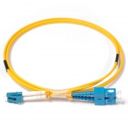 LC to SC, Singlemode 9125μm, Duplex