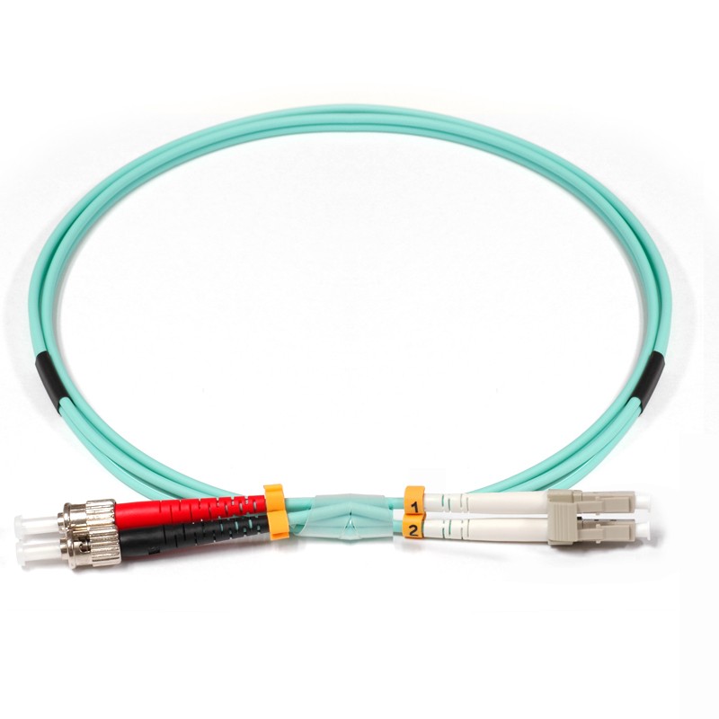 LC to ST- Multimode OM3 50-125-m- Duplex