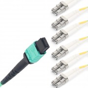 MPO to 12x LC Multimode OM3 50-125-m Optical Patch Cord