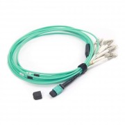 MPO to 8x LC OM4 50-125-m Optical Patch Cord