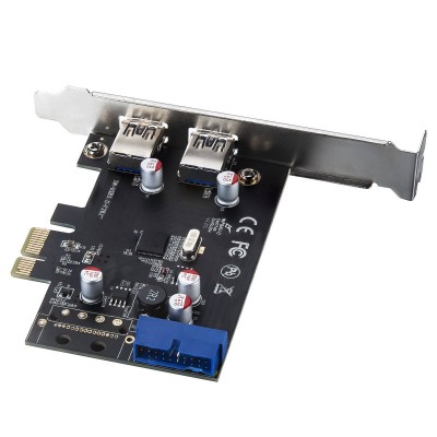 PCIe to 2 USB 3-0 Expansion Card