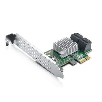 PCIe to 4x SATA Adapter Card