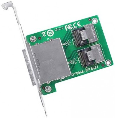 SAS SFF-8087 to SFF-8088 Adapter Card