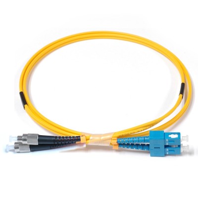 SC to FC, Singlemode 9125μm, Duplex 100 meter
