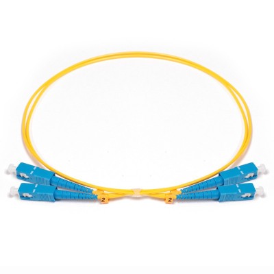 SC to SC, Singlemode 9125μm, Duplex 1 meter