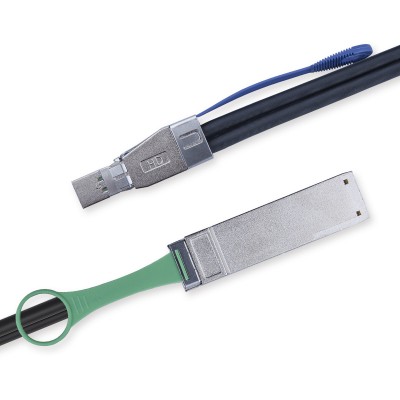 SFF 8644 to QSFP+, Hybrid SAS cable, 05~7 meters