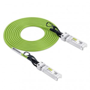 10G SFP+ to SFP+ Twinax Copper Passive DAC Cable 0.5~3 meter(Green)