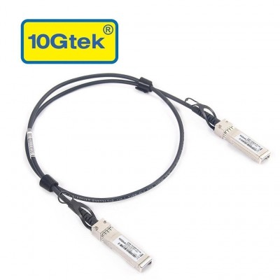 SFP+ DAC Twinax Cable, SFP+ Direct Attach Copper Cable, 05~7 meter, Passive, 30AWG Compatible for Brocade 25 meter