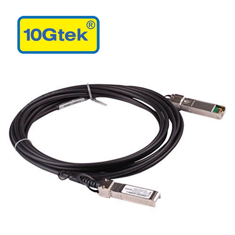 SFP+ DAC Twinax Cable, SFP+ Direct Attach Copper Cable, 05~7 meter, Passive Compatible for Mikrotik  2 meter