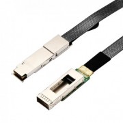 QSFP+ to QSFP+ cage, with EEPROM on the cage side, 30AWG, 10cm and 65cm length Compatible for OEM code 65cm