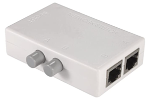 RJ45 Switch Box, 2-In 1-Out Or 1-In 2-Out - 10Gtek