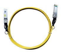 2m(7ft) 10G SFP+ to SFP+ Twinax Copper Passive DAC Cable (Yellow) for